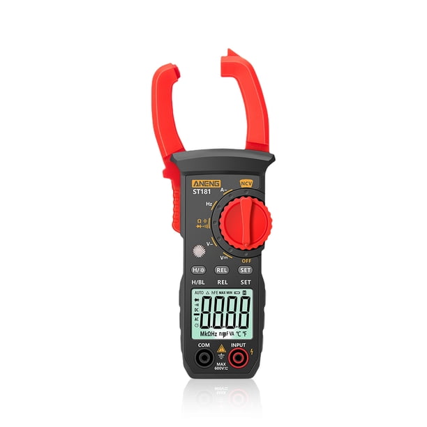ANENG ST181 Abrazadera Multímetro Multímetro Digital Detector de voltaje de corriente Auto-Off Repairing Tester Portable Pocket Prueba del medidor Advancent TO001282-00B