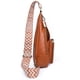 thumbnail image 1 of Bolsa De Pecho Bolso de pecho Bolso bandolera casual Correa de guitarra portátil para niñas adolescentes (Marrón) Likrtyny Para Estrenar, 1 of 9