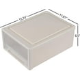 thumbnail image 3 of Plastic Stacking Storage Drawers – Stackable Drawers Units, 3 of 8