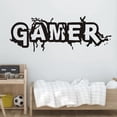 thumbnail image 2 of Adhesivos de pared con letras Gamer Creative Gaming, 20 x 58 cm, 2 of 2