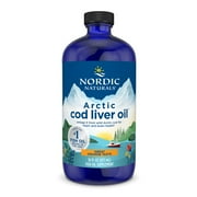 Nordic Naturals Arctic Cod Liver Oil Liquid 1060 Mg, Orange, Fish Oil 16 Oz