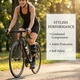 thumbnail image 6 of 6 Pairs Compression Socks for Women and Men,20-30 mmHg Circulation Support for Nursing Travel Athletic Cycling Running, 6 of 7