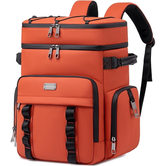 Insulated Cooler Backpack 31L Leak Proof Waterproof Soft Cooler Bag for Travel Camping Picnic Beach Outdoor Use