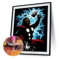 thumbnail image 1 of Cuadros Decorativos Silueta de Thor 5D DIY Diamond Painting Kits Full Round Drill Decor (L3457) Ehuebsd embutido en tela, 1 of 8