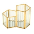 thumbnail image 2 of Organizador de cepillos cosméticos perfecl Soporte de Prisma hexagonal Geométrico Tubo de almacenamiento, 2 of 8