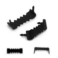 thumbnail image 2 of Sawtooth Picture Hangers No Nail - 100 Pack - 1 Inch - Black Sawtooth Hanger, 2 of 4