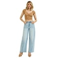 thumbnail image 6 of RISEN Full Size Mid Rise Fit Barrel Jeans Plus Size, 6 of 6