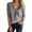 Khaki*, variant on Women's T Shirt Knit Zip Front Round Neck Pullover Soft Comfortable Casual Loose Fit Tops Everyday Wear Elegant Holiday Tshirts
