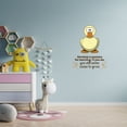 thumbnail image 2 of Learning Passion Duck Life Quote Cartoon Quotes Decors Wall Sticker Art Design Decal for Girls Boys Kids Room Bedroom Nursery Kindergarten Home Decor Stickers Wall Art Vinyl Decoration (40x20 inch), 2 of 2