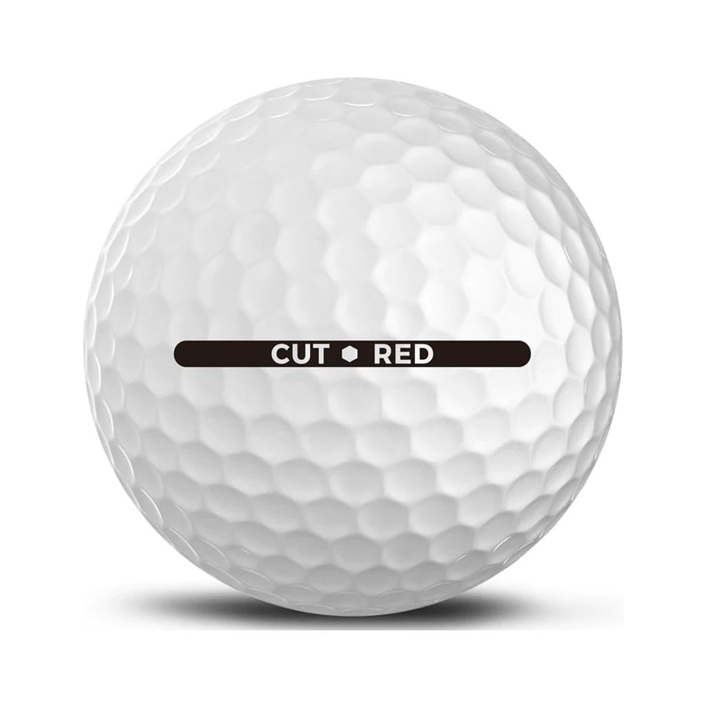 Cut Golf Red 2-Piece Golf Balls 24pk White photo 2