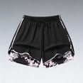 thumbnail image 5 of Shorts for Women Summer Casual Drawstring Elastic Waist Athletic Wide Leg Loose Running Shorts with Pockets for Outdoor Sports, 5 of 5