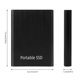 thumbnail image 4 of Unidad de estado sólido disco externo 1T 500G tarjeta de memoria exquisita superficie lisa a prueba de golpes dulce regalo aleación de aluminio Estaciones de acoplamiento para portátiles Negro/2T, 4 of 6