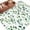 Green, variant on Rectangle Area Rugs 8 x 10 Ft, Green Leaves Non-Slip Residential Carpet, Botanical Spring Country Watercolor Indoor Crawling Mats Runner Rugs for Living Room/Dining Room/Bedroom