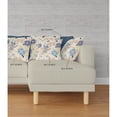 thumbnail image 4 of 16" Everest Peacock Broadcloth Blown and Closed Pillow in Multi-Color Fabric, 4 of 5