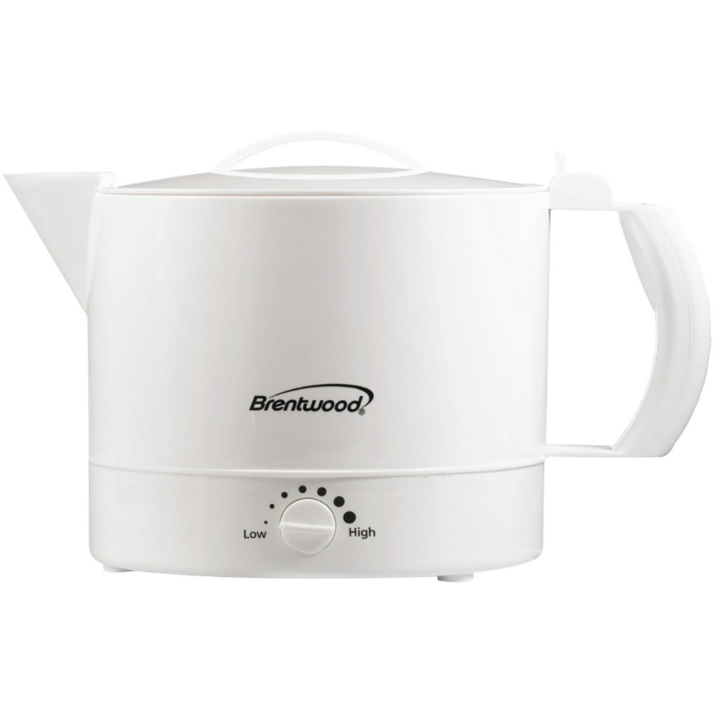 Brentwood KT32W BPA Free 32oz. Electric Kettle Hot Pot, White
