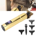 thumbnail image 3 of Cortapelos Profesional Para Hombres, Cortapelos Para Barba, Cortapelos Eléctrico Para Corte De Pelo, Inalámbrico Recargable Con Pantalla LED, Cuchillas De Alta , Motores, 3 of 7