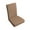 Brown, variant on HengDidi Non-Slip Elastic Dining Chair Cover - Durable Nylon and Spandex Fabric with Sturdy Bands for Easy Installation and Clean - 38x55cm Multiple Color Options