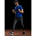 thumbnail image 6 of NELEUS Mens Dry Fit Mesh Athletic Shirts 3 Pack,Black+Blue+Red,US Size L, 6 of 7