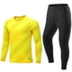 thumbnail image 1 of Uniforme de portero de fútbol para hombres y niños, esponja protectora de manga larga, camiseta de entrenamiento de fútbol, pantalones personalizados, 2023, 1 of 5