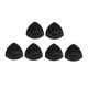 thumbnail image 1 of 6x3 Pares De Inserciones De Sujetador Triangular, Almohadillas, Inserciones De Sujetador Para Parte De Bikini, Color Negro, 1 of 8
