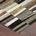 thumbnail image 3 of Addison Rugs Chantille Indoor/Outdoor Transitional Stripes Black Machine Washable Runner Rug, 2'3" x 7'6", 3 of 7