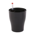 thumbnail image 1 of Maceta autorriego, resistente y ligera, con indicador de nivel de agua. Negro, 1 of 9