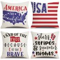 thumbnail image 4 of Funda de almohada de lino para sofá de oficina con diseño de la bandera americana para el hogar Sailing Electrónica, 4 of 4