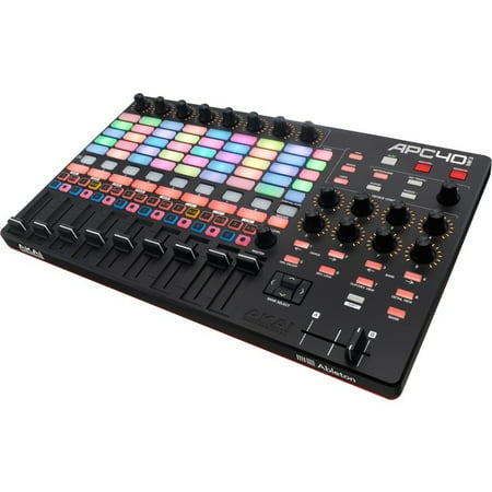 Akai Professional APC40 MKII - USB MIDI Controller for Mac / PC with Clip Launch Matrix, Knobs & Faders, and Pro Software Suite Included