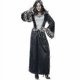 thumbnail image 4 of 2022 Halloween Skeleton Lace Witch Costume Ghost Day Party Party Cos Witch Long Dress Costume, 4 of 4