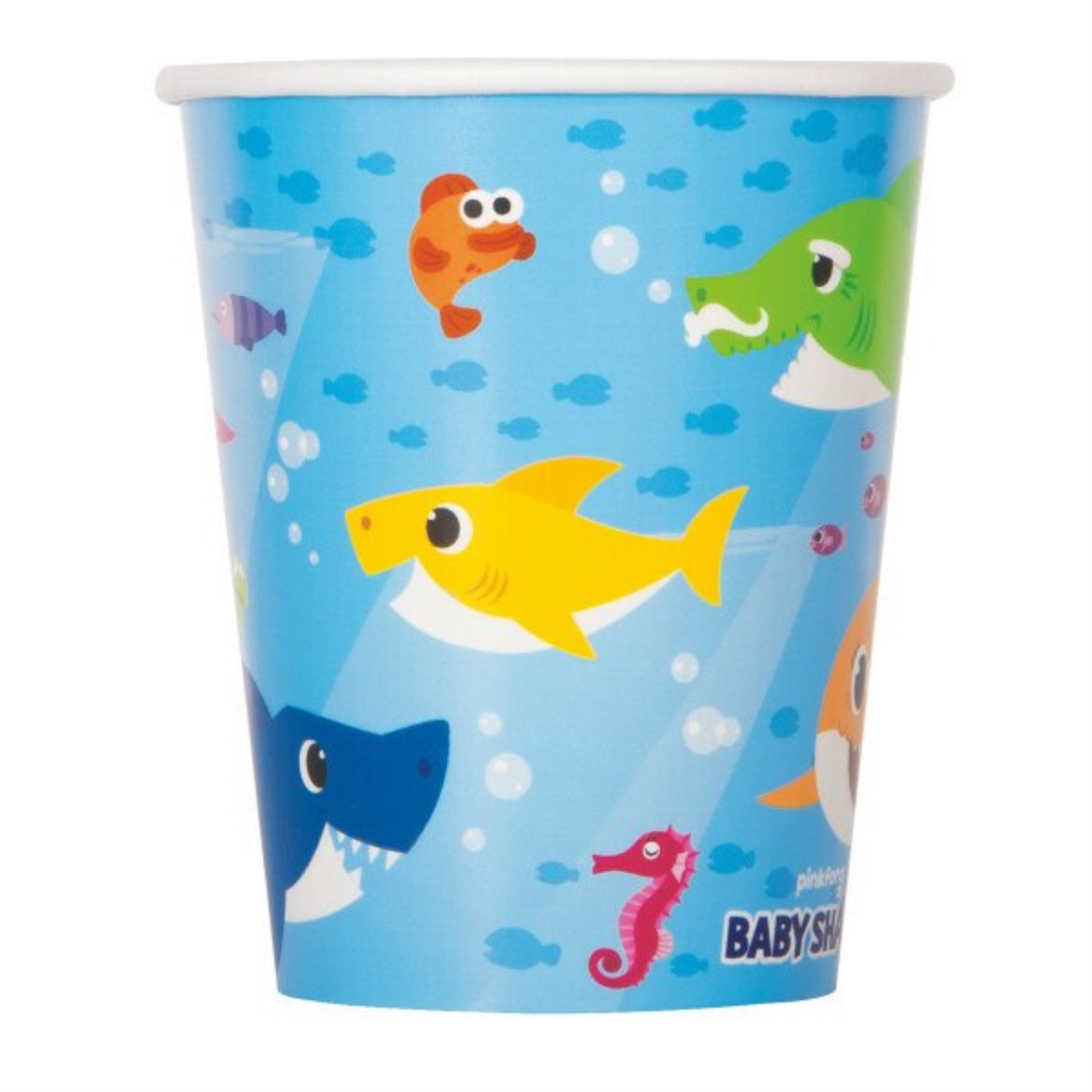 Baby Shark 16oz Party Plastic Cup ~Party Supplies LOT OF 12 CUPS 