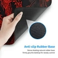 thumbnail image 6 of Xecao Red Dragon On Black for Mouse Pad - Waterproof Extended Contour Mouse Mat, Large Gaming Mousepad Laptop Keyboard Mat with Non-Slip Rubber Base, 6 of 8
