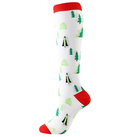 

RPVATI Men Women Socks Christmas Leg Warmers Thigh High Socks for Men Women