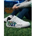 thumbnail image 2 of Tenis Gamer Niño Minercraft® Personajes Licencia Original blanco 21, 2 of 10