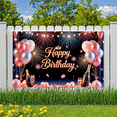 thumbnail image 7 of Festive Design Happy Birthday Banner Elegant Decoration for Birthday Celebration Event Party, 7 of 7