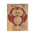 thumbnail image 2 of Cartoon Owl Stencil Template Reusable 8.5 x 11 for Painting on Walls, Wood, Etc. By Stencilville, 2 of 2