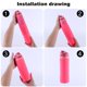 thumbnail image 4 of Protector inferior antideslizante de silicona para botella de agua Owala de 24 oz, color rosa, 4 of 8