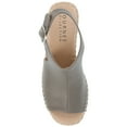 thumbnail image 5 of Journee Womens Crew Wedge Heel Espadrille Sandals, Widths Available, 5 of 10