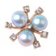 thumbnail image 4 of 20 Piezas Brillante Diamante Rhinestone Faux Perla Adornos De Espalda Plana Para DIY Accesorios Para El Cabello Broche De Joyería Gloria Adornos de cristal, 4 of 9