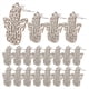 thumbnail image 3 of 20Pcs Baptism Angel Key Ring Baptism Wood Keychain Baptism Favor Baptismal Souvenirs Communion Favor, 3 of 5