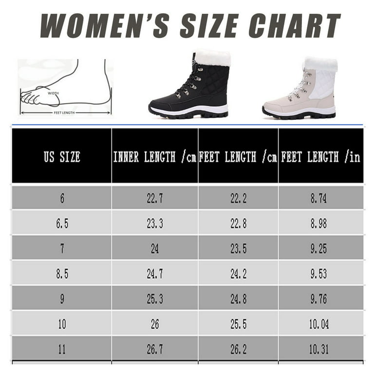 boom cap Demon Element & Stitch Women's Winter Boots Outdoor Waterproof Snow Boots Warm  Insulated Lace up Shoes - Walmart.com