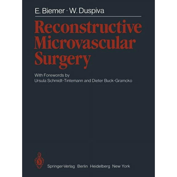Reconstructive Microvascular Surgery, (Paperback)