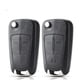 thumbnail image 2 of Flip remoto plegable coche llave cubierta Fob caso Shell para Vauxhall Opel Astra, 2 of 5