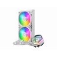 thumbnail image 2 of CoolerMaster MasterLiquid 240 Atmos White ARGB Close-Loop AIO Liquid Cooler, 2 of 5