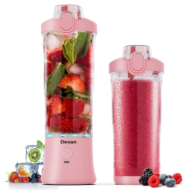 Licuadora portátil Devan 270 W a prueba de agua recargable por USB