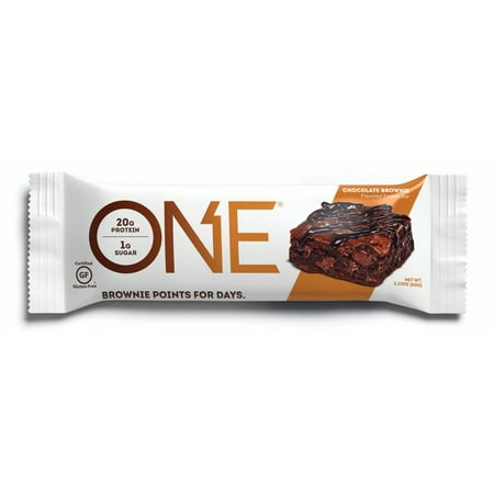 Advantage Bags - ONE Protein Bar, Chocolate Brownie, 20g Protein, 12 Ct