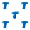 thumbnail image 2 of Transemion Snorkeling Boisson Paille Inoxydable pour Bar Partie Connecteur de Divertissement Bleu 5Set, 2 of 6