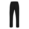 thumbnail image 4 of kamemir Work Pants for Men Mens Casual Pants Loose High Waisted Wide Leg Lounge Pants Casual Trousers with Pockets (Black,4XL), 4 of 5