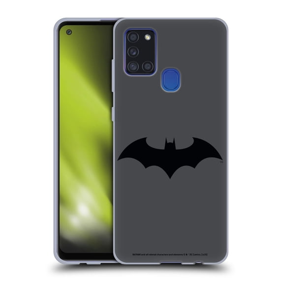 Head Case Designs Officially Licensed Batman DC Comics Logos Hush Soft Gel Case Compatible with Samsung Galaxy A21s (2020)