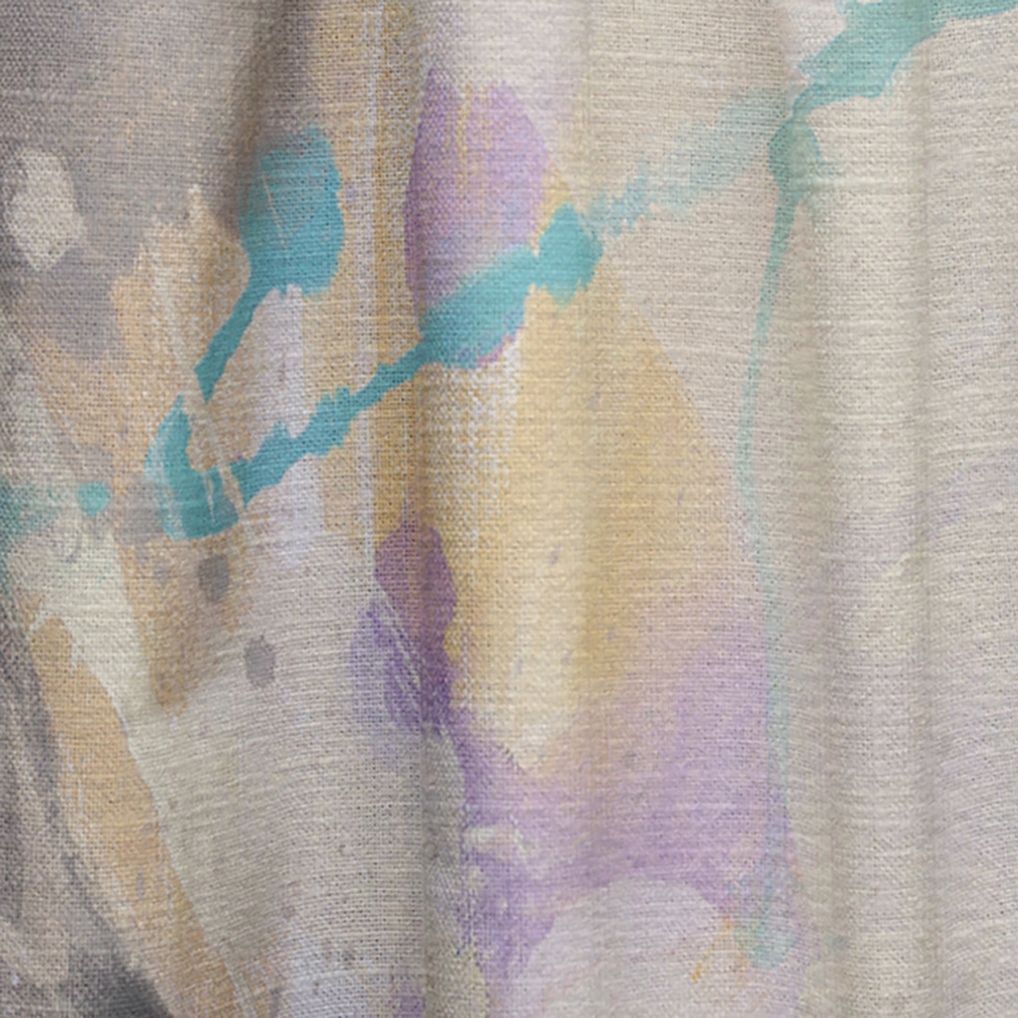 Designart 'Minimalist Spring Confetti I' Modern & Contemporary Curtain Panel