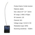 thumbnail image 2 of Receptor FS-BS6 6CH Mini para transmisor controlador GT2E/IT4S/GT5 RC 2 uds, 2 of 8